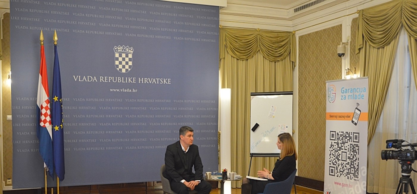 Predsjednik Vlade Milanović: "Garancijom za mlade" povezujemo mlade i poslodavce